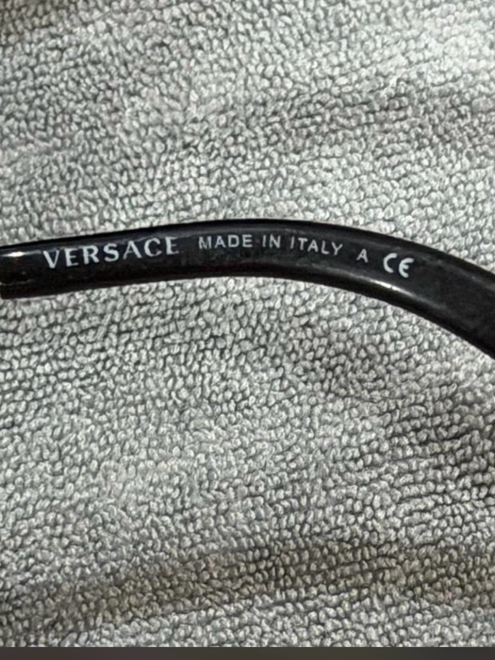Versace Stud-Trim Rose Gold Sunglasses with Pink Mirrored Lenses - Picture 2 of 4